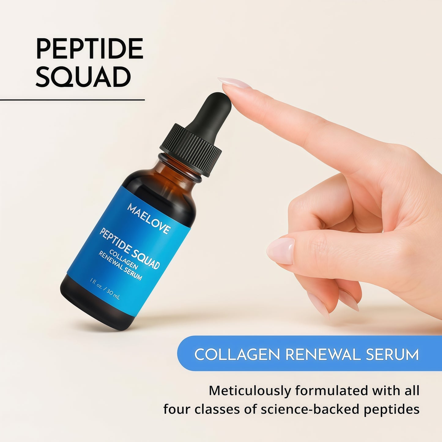 Peptide Squad Collagen Renewal Serum